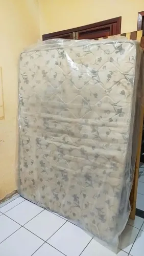 CAMA DE CASAL MEDEIRA MACIÇA+ COLCHÃO 