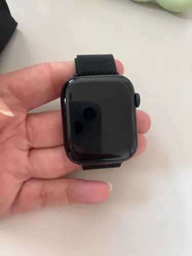Relógio Apple Watch série 7 azul escuro