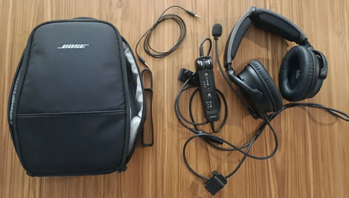 Fone Bose A30 Aviação Dual Plug
