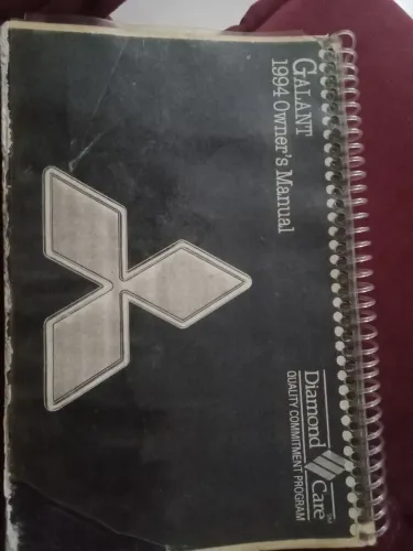 Manual da mitsubish galant 94