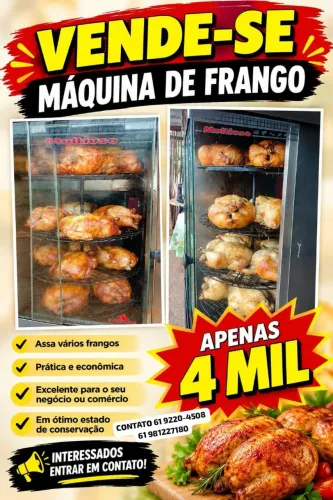 VENDE-SE MÁQUINA DE FRSNGO