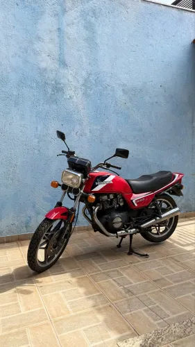 Honda CB 450 1986 Vermelha - Colecionador - Impecável 