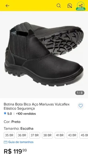 Botina EPI