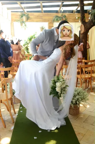 VESTIDO DE NOIVA (tam. 38)