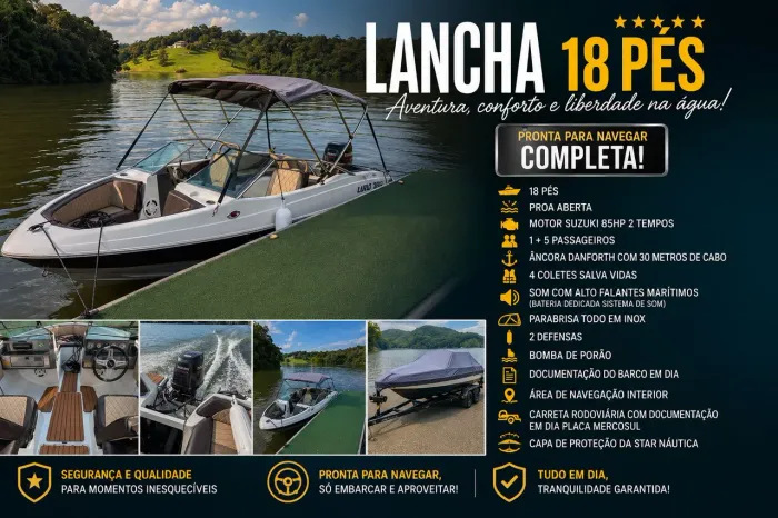 Lancha luna 180