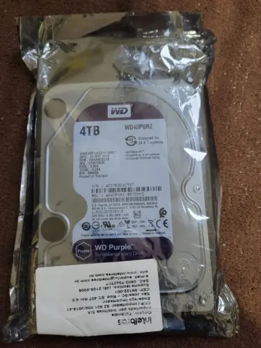 HD WD Purple 4TB WD40PURZ SATA 3.5" para DVR/NVR CFTV - ACEITO OFERTA!