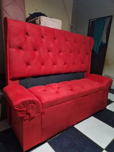 Kit de cabeceiras y baul capitone muito lindos u valor depende du tamanho 