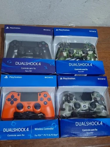 Controle ps4 novo