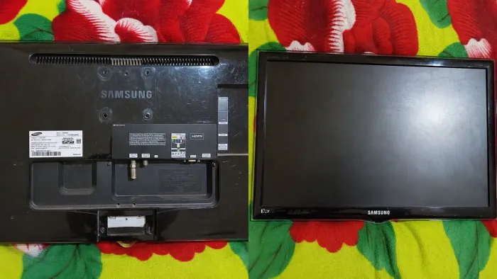 TV Samsung LED 24" T24A550 - HDMI, USB - Funcionando
