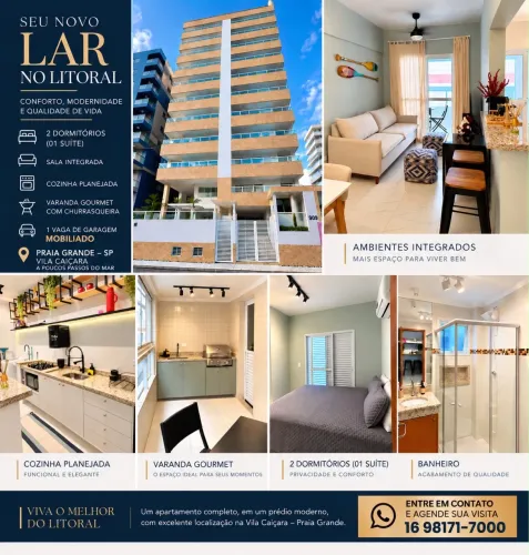 Apartamento VILA CAIÇARA-OPORTUNIDADE