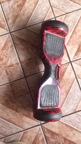 * Hoverboard 6.5 Vermelho Funcionando 