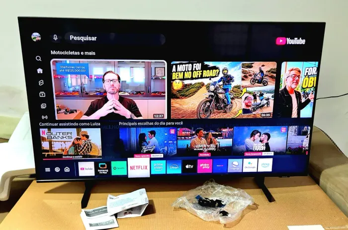 Smart tv televisão 50" Samsung
