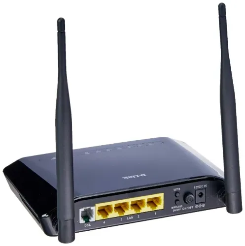 Modem ADSL2+ e Roteador Wireless D-Link DSL-2470E