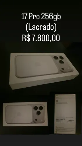 iPhone 17 pro 256GB