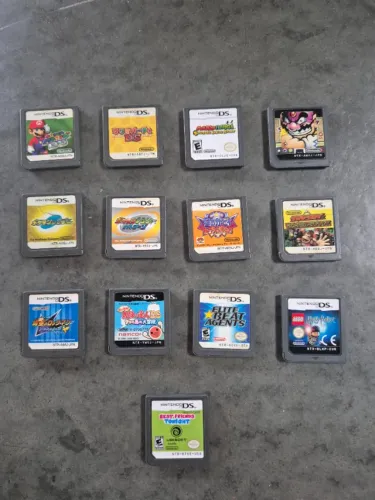 Lote com 13 Jogos de Nintendo DS