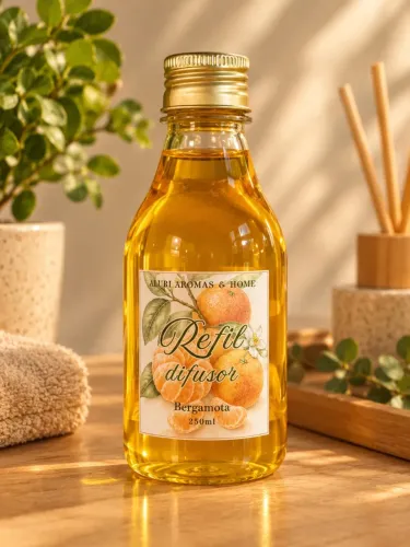 Refil Difusor de ambientes 250ml Bergamota