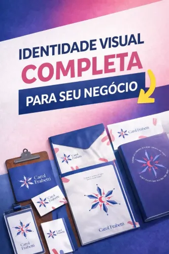 Logo profissional para sua empresa + identidade visual completa