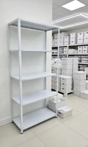 Prateleira de Aço Branca Entrego
