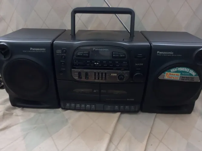 Aparelho de Som Panasonic 3X1 funcionando bem 