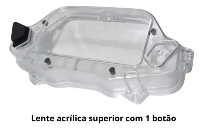 Lente Acrílica Superior Painel Digital Titan/fan 2014 A 2024