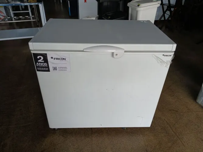 Freezer Horizontal Tampa Única Fricon Dupla Ação 311 Litros HCED311