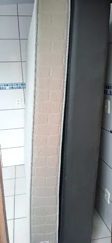 Cama king sinz pró saúde em espuma em perfeito estado de conservação entrego no local 