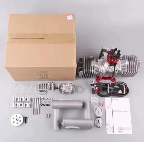 Motor aeromodelo RCGF 120cc gasolina novo