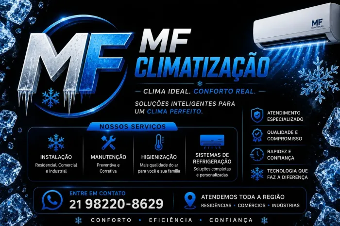 Instalação e manutenção de ar condicionado 