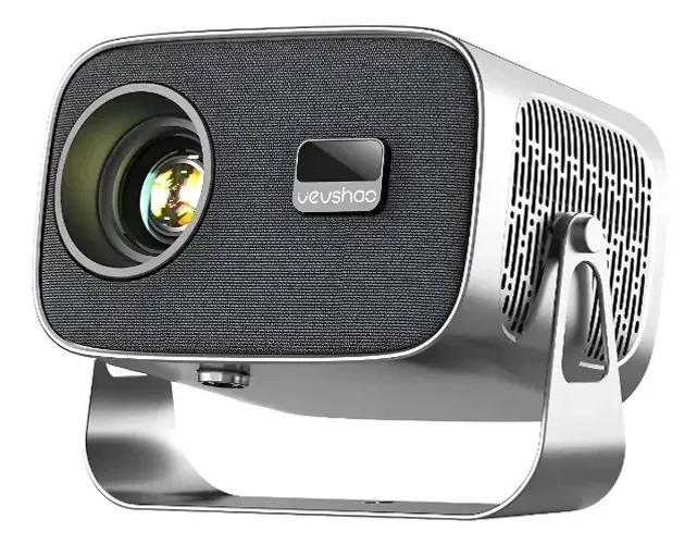 Projetor Vevshao A12 Full HD LED suporte 4K 350ANSI Wi-Fi 6 Portátil com Android 11