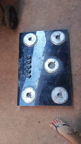 Cooktop Itatiaia 5 Bocas Essencial Preto - Bivolt Cooktop Itatiaia 5 Bocas Essencial Preto