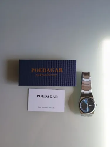 Relógio Masculino POEDAGAR Luxo em Aço Inoxidável