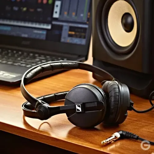 Sennheiser Hd 25 - Fone de Ouvido Cor Black DJ