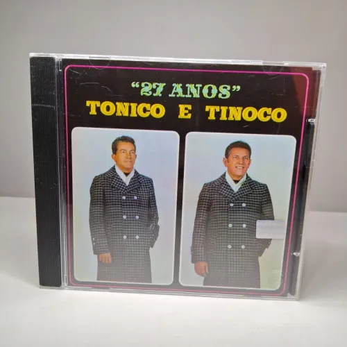 CD - Tonico E Tinoco - 27 Anos - Cd Raro