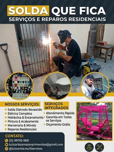 Meus serviços na sua casa, o que vc precisa?