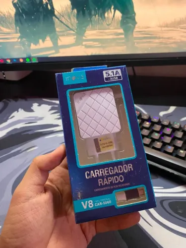 Carregador V8 - Completo