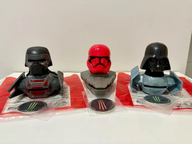 Bonecos Coleção Star Wars McDonald?s - 2021 NOVO