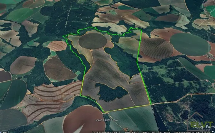 Fazenda Irrigada de 485 ha à Venda em Itapeva - SP | Região Agrícola