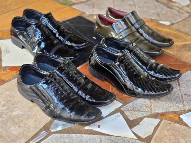 Desapego 4 Sapatos Seminovos Todos tamanho 41