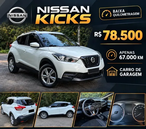 Nissan Kicks S Direct 1.6 16V Flex 5P Aut.(pcd) 2020