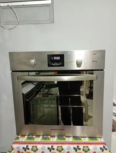 Forno Elétrico Embutir Brastemp Ative 60 Litros 220v