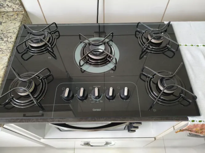 Fogão Consul Cooktop com Forno Elétrico + armário de Brinde