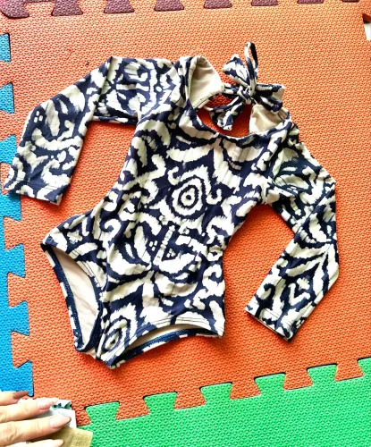 Maio infantil fio a fio TAM 2/3 biquíni
