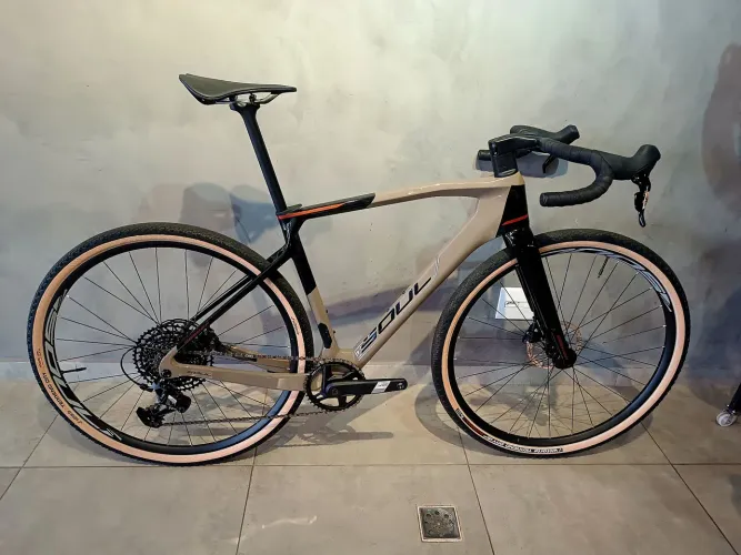 Bicicleta Gravel Soul Seeker Tamanho M Peso 9,280g