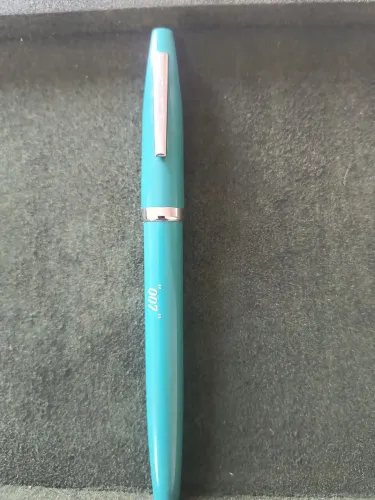 Caneta tinteiro shearffer 007verde aqua
