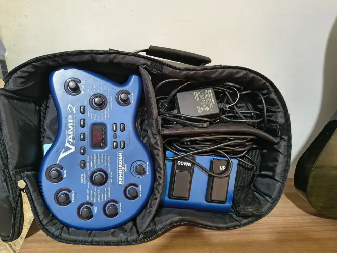 Pedal amplificador de som Vamp 2