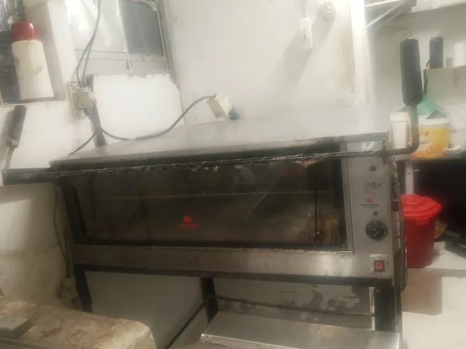 Forno elétrico progãs 900 litros 4 pedras inox