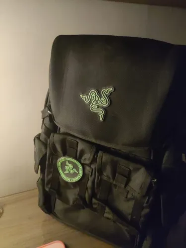 Mochila Razer Tactical Pro Original Completa - Rain Cover, Utility Pouches e Badge eSports