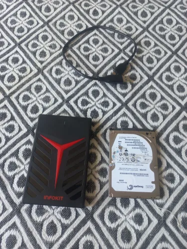 Case de armazenamento externo 