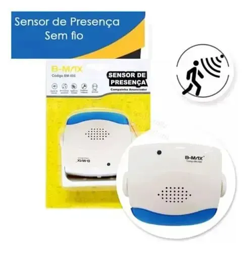 Sensor de Presença para comércios em geral