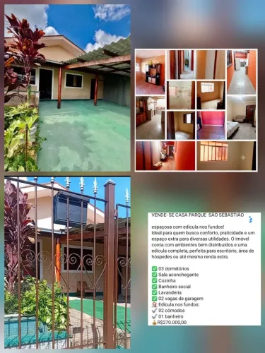 Casa com edicula a venda ou troca